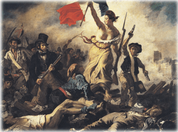 Liberty Guiding the People by Delacroix