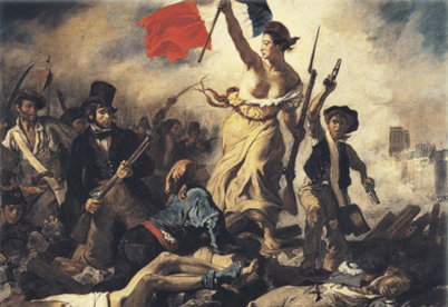 The Liberty Guiding the People by Delacroix