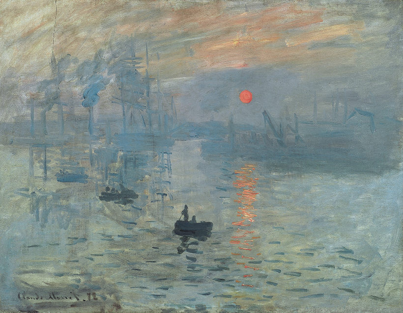 Soleil Levant, by Claude Monet