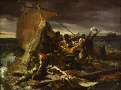 The Raft of the Medusa by Gericault