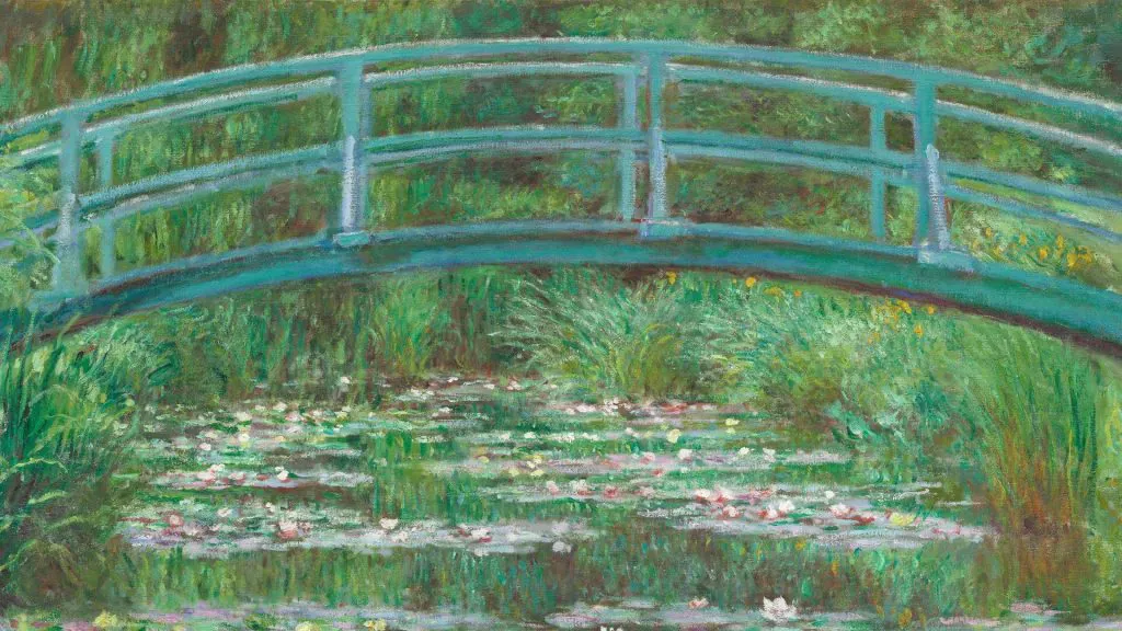 Monet Bridge Pond Lilies