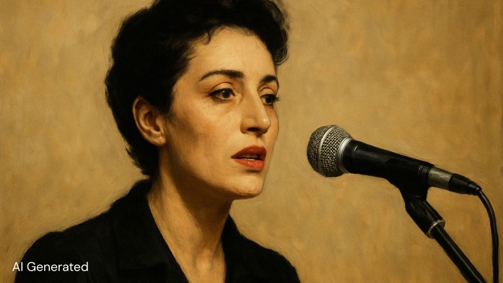 barbara the lady in black